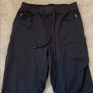 Black Lululemon joggers sz S small